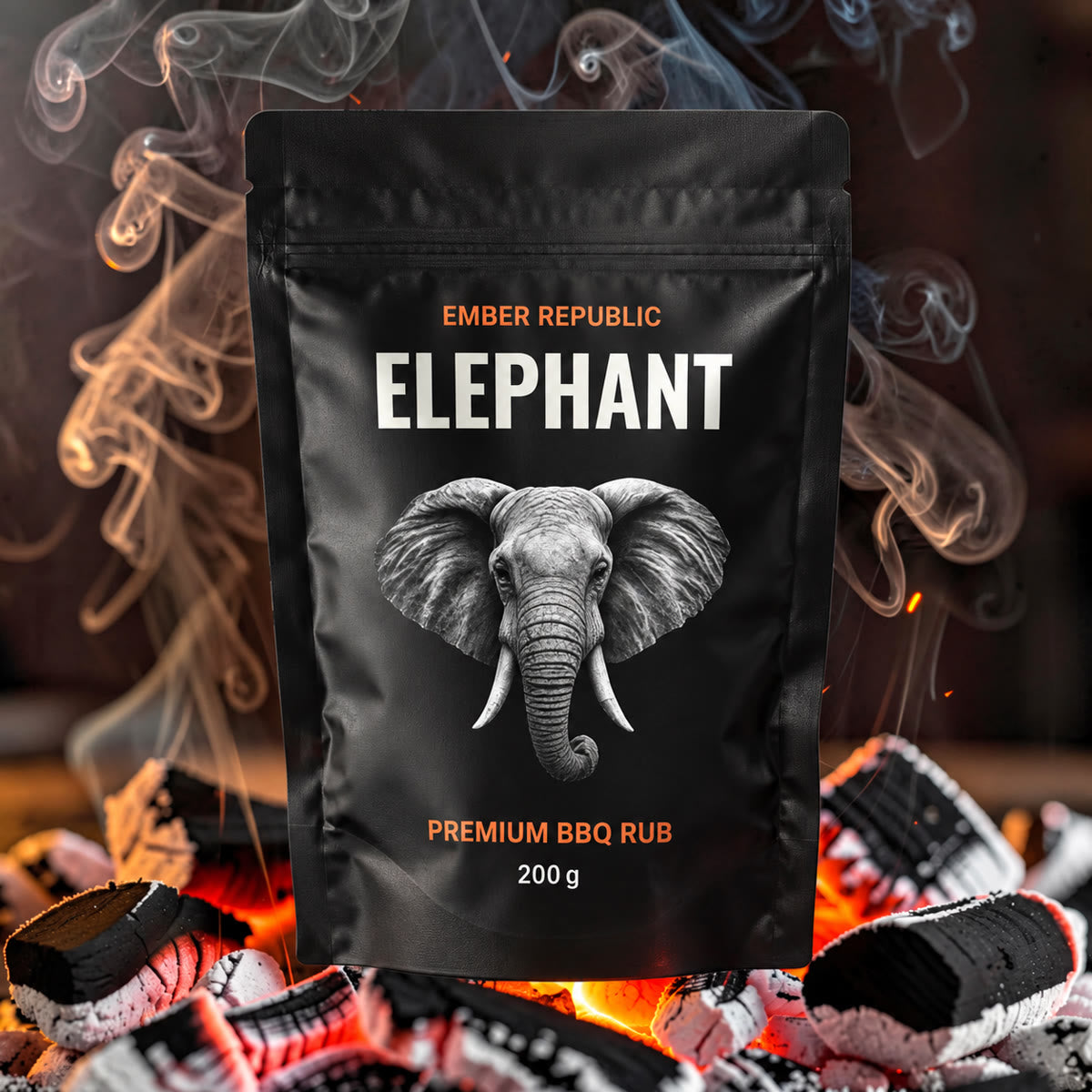 Ember Republic Elephant Karoo Flame & Thyme BBQ Rub, premium lamb rub, 200g